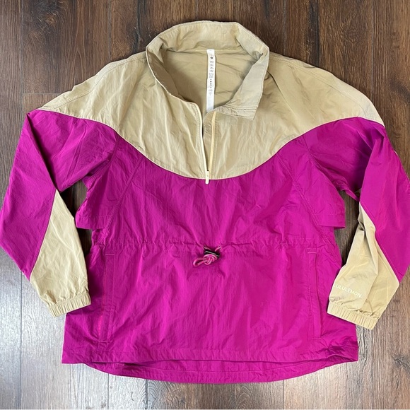 Lululemon Evergreen Anorak Prosecco / Ripened Raspberry SZ 12 - Picture 5 of 11